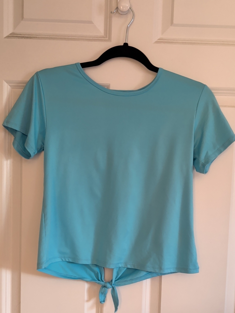 Split Back T-shirt Girls xlg Teal Casual Activewear By Ideology